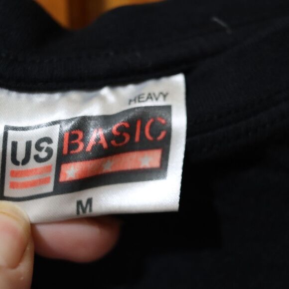 US Basics Helsinki Vodka Black Graphic Tee | Short Sleeve Unisex Medium - Picture 9 of 9